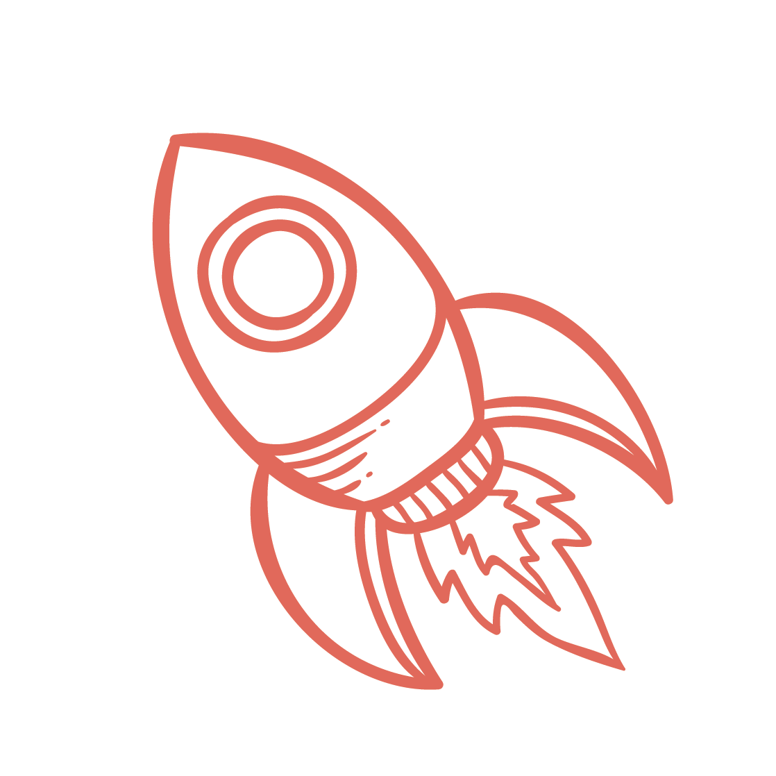 Rocket Ship Icon Circle Rocket Ship Icon Circle